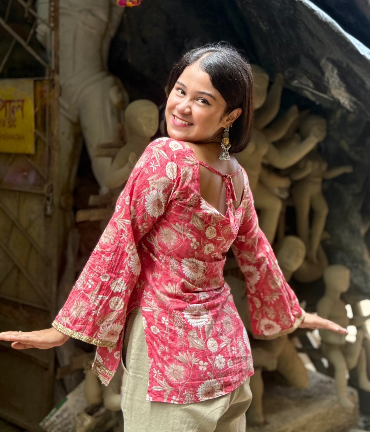 Premika - Full Sleeve Short Kurti
